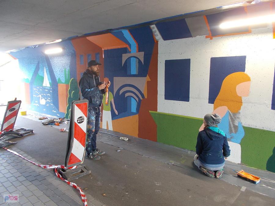 Mural na Lotniczej