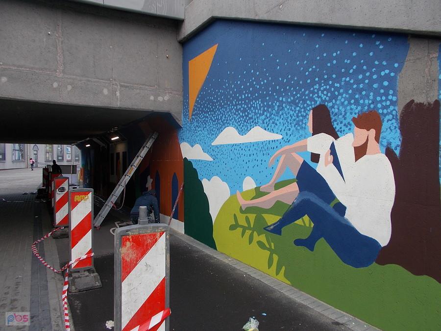 Mural na Lotniczej