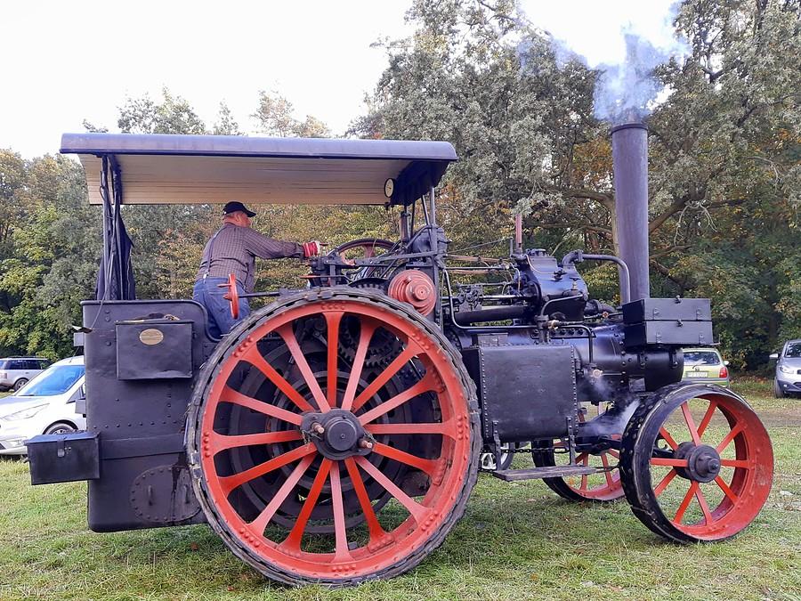 I jeszcze raz - parowóz do wykopków, genialne, Muzeum w Szreniawie