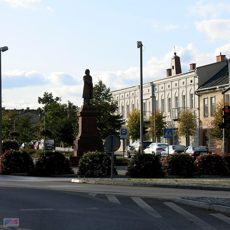 Plac Kościuszki w kwiatach