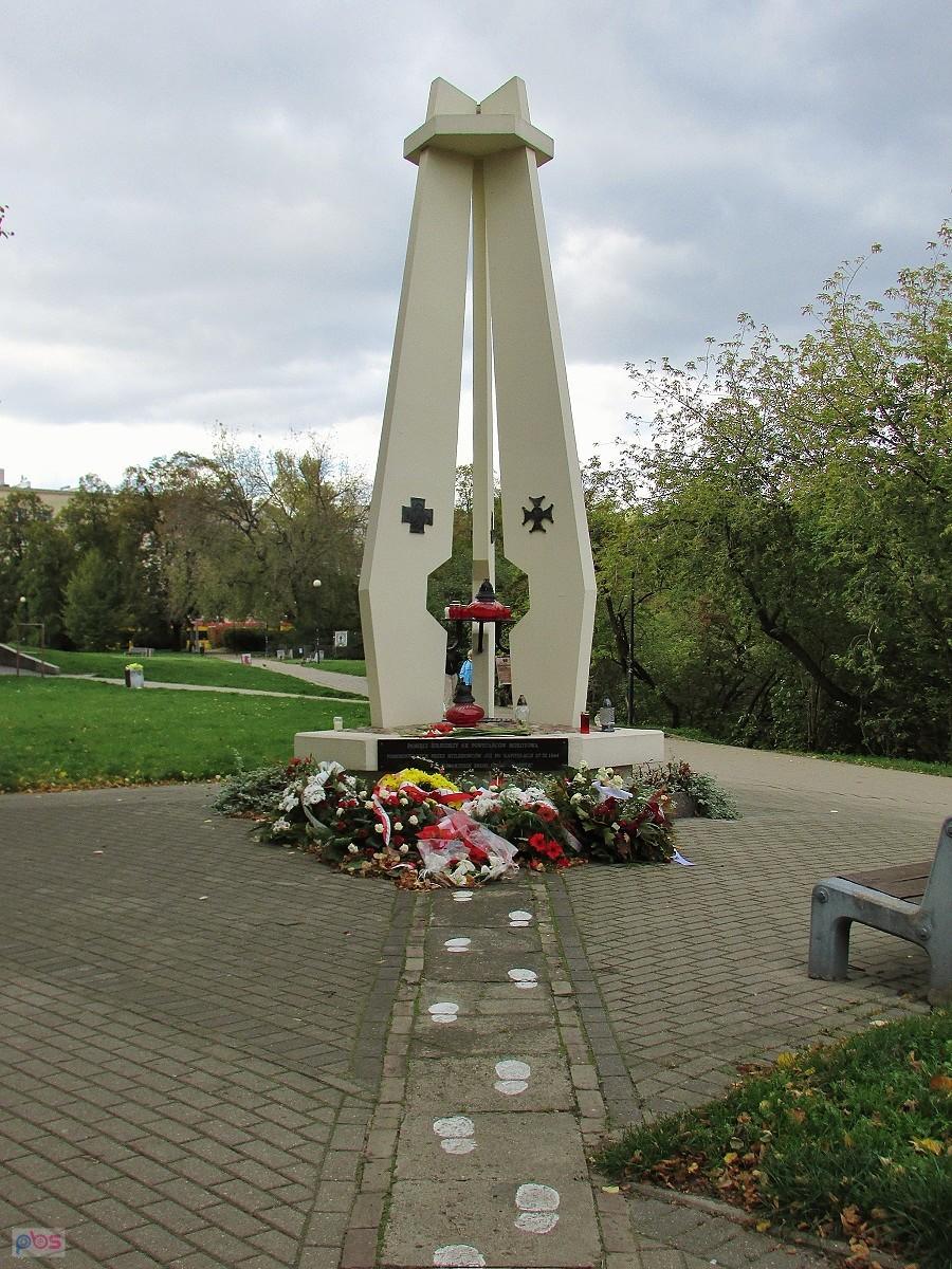 Pomnik żołnierzy „Baszty” przy ul. Dworkowej