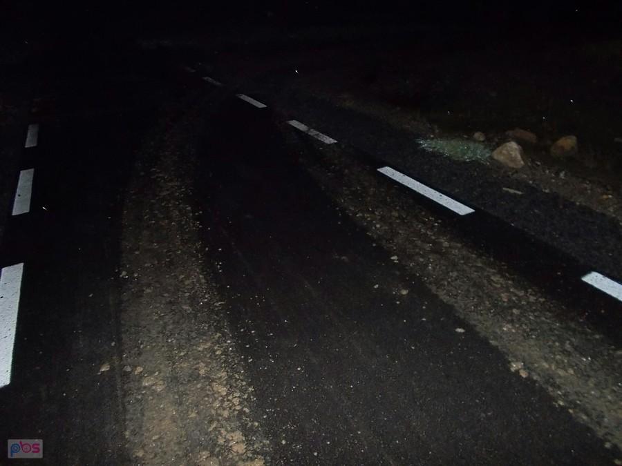 Uświniona droga rowerowa przez miejscowego rolnika