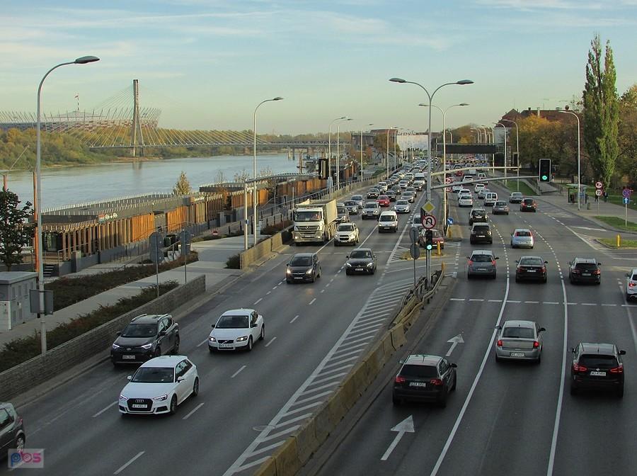 Wisłostrada z Mostu Śląsko-Dąbrowskiego
