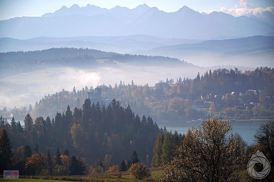 zamek Niedzica w dole