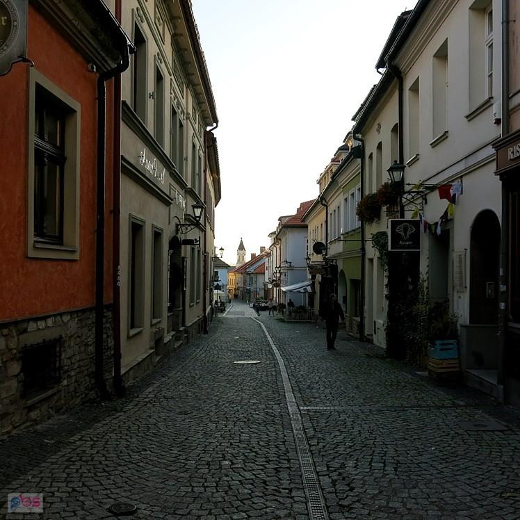 Uliczka na Starym Mieście w Bielsko-Biała
