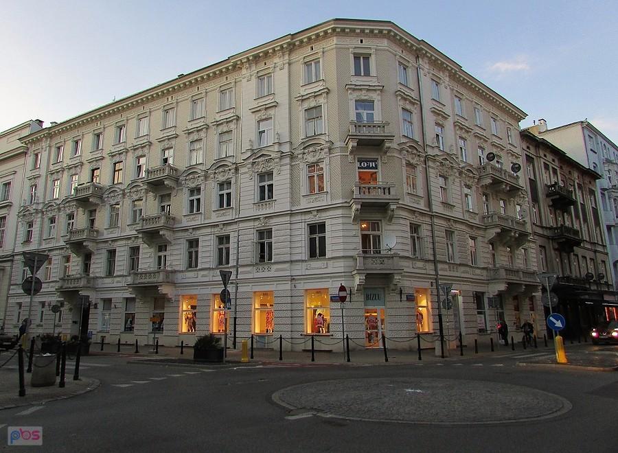 Kamienica Szymborskiego na rogu Koszykowej i Mokotowskiej