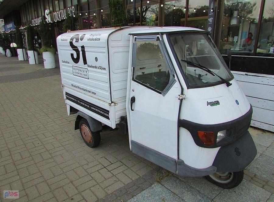 Piaggio Ape 50 przed restauracją Si