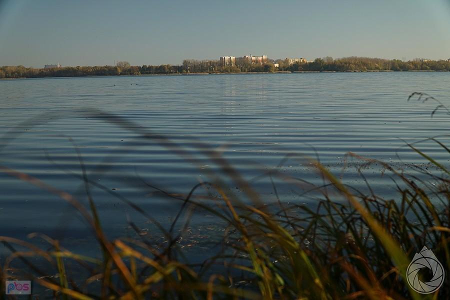 Pogoria IV i miasto w tle