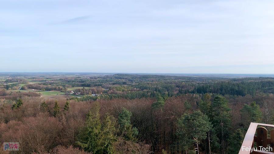 widok z Wieżycy