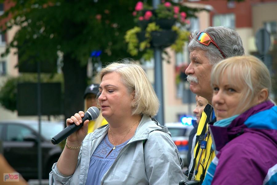 Pani Starosta wita uczestników Zjazdu