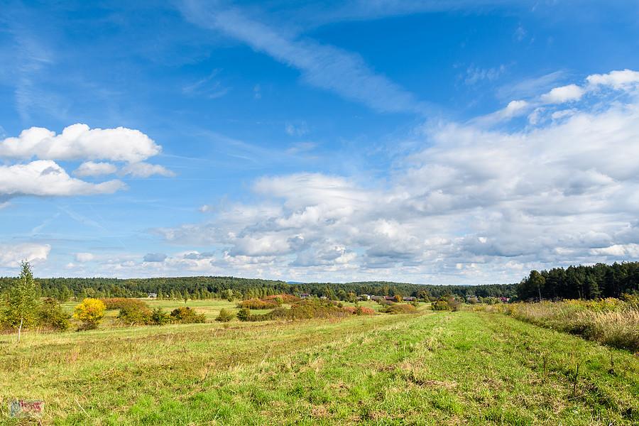 Chmury odkrywają błękit nieba - Dąbrowa Górnicza - Okradzionów