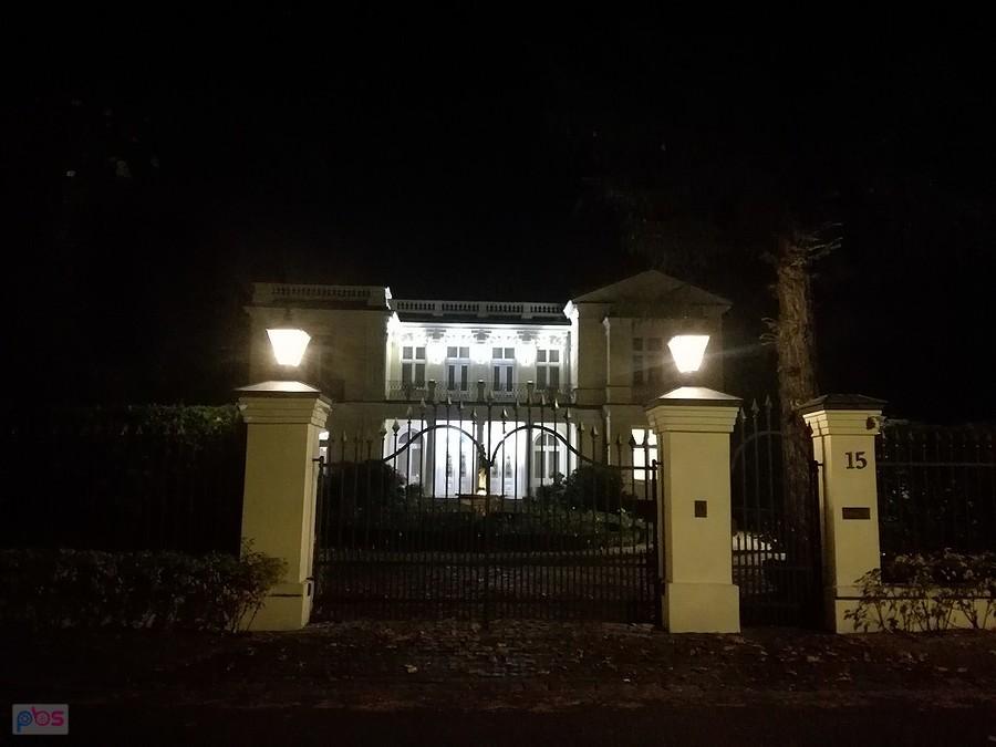 Nocny Konstancin- willa przy Jagiellońskiej