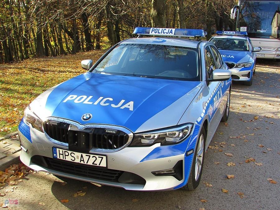 BMW trójeczka na waposażeniu policji