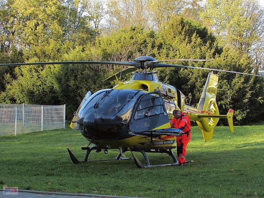 Święty Krzyż - Eurocopter 135 Lotniczego Pogotowia Ratunkowego