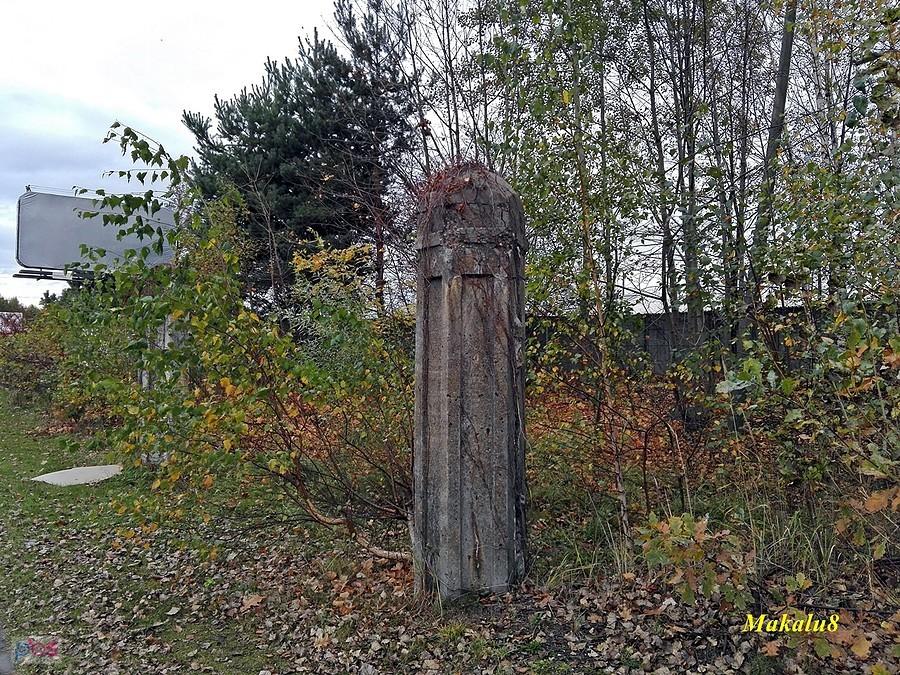 Stary słupek na Nikiszowcu