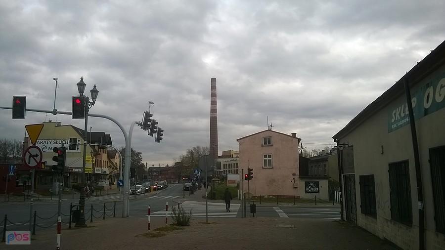 Komin / jedna z wizytówek Częstochowy /, który ma być wkrótce zburzony