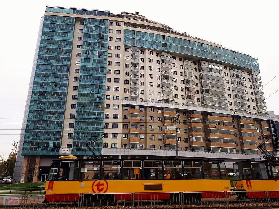 30 letni tramwaj Konstal 105Na na Okopowej