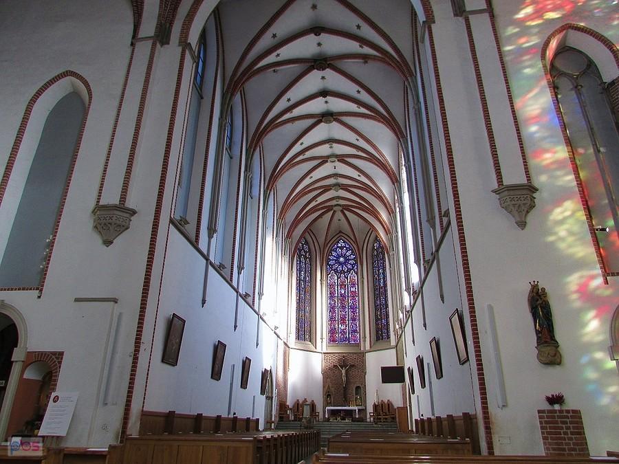Wnętrze kościoła św. Wojciecha we Wrocławiu
