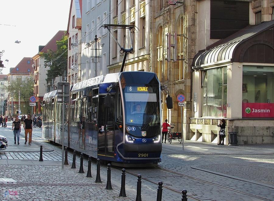 Wrocław - szóstka na Szewskiej