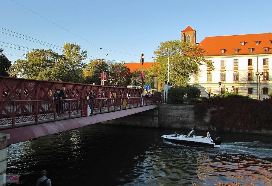 Most Piaskowy nad Odrą