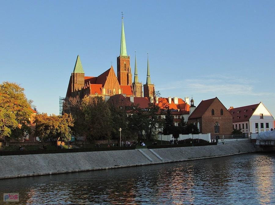Widok na Ostrów Tumski
