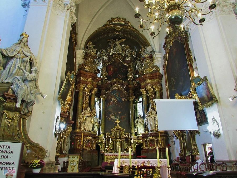 Trzebnica - ołtarz główny bazyliki