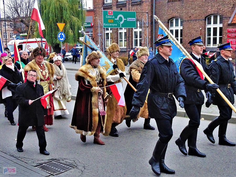 Jesień na rowerze... Dzień Niepodległości - Tczew.