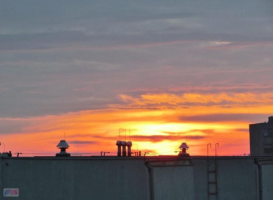Dzisiejszy wschód słońca na Ursynowie godz. 6:51