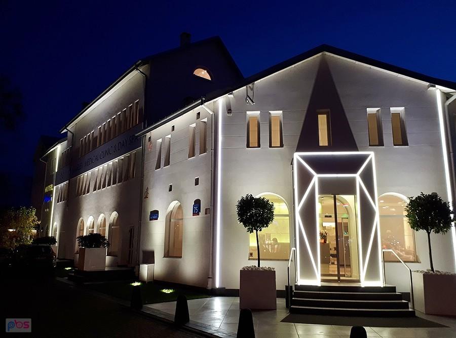 Hotel Maria i SPA - widok od strony ul. Dzikiej