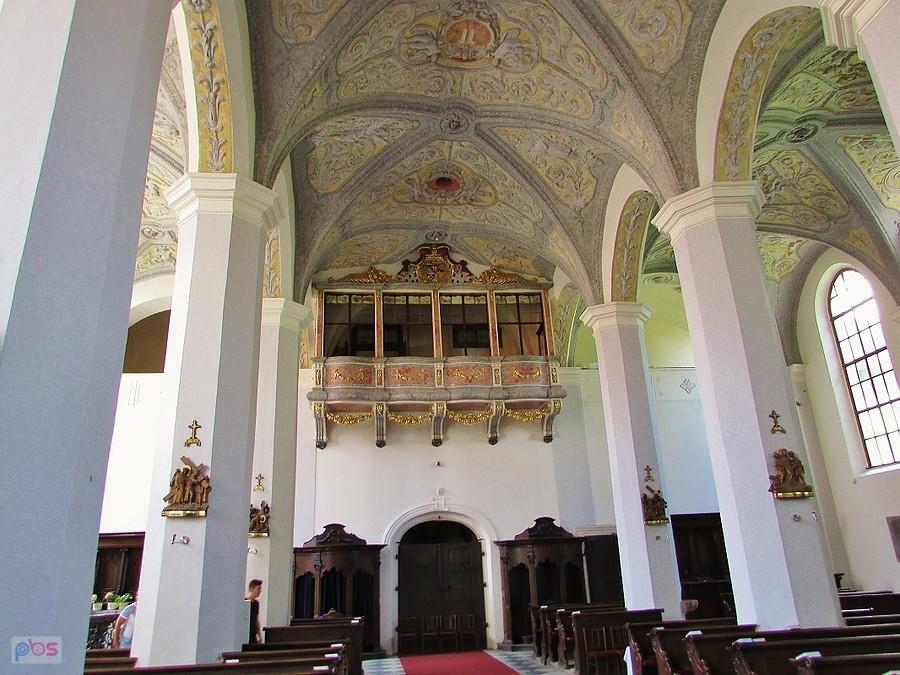 Mikulov - empora w kościele św. Wacława