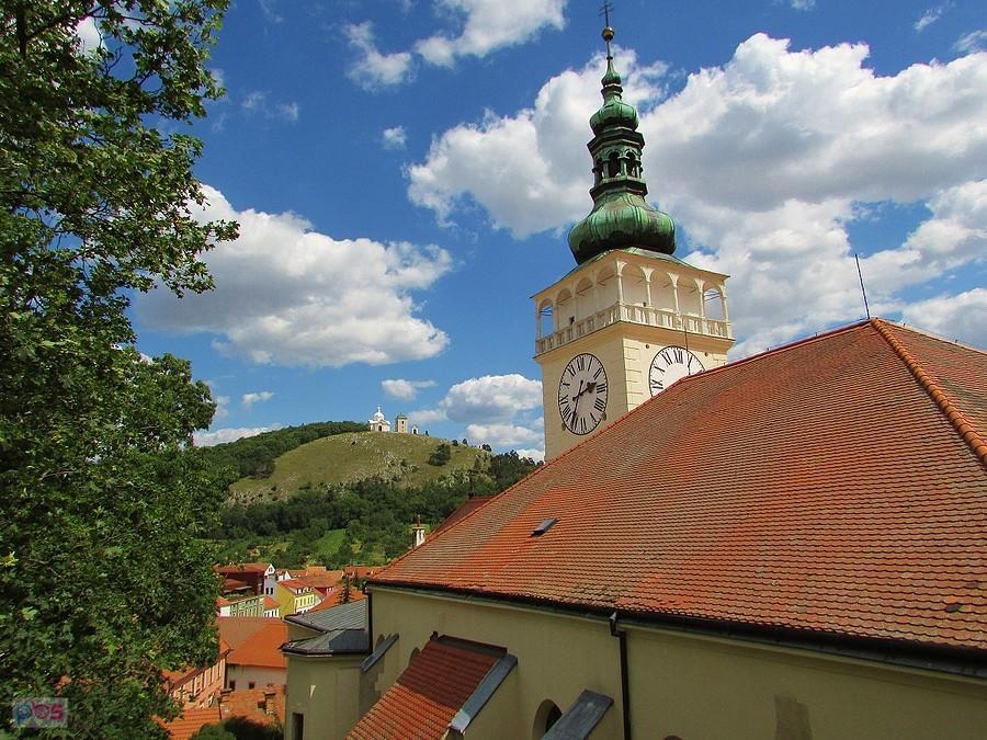Widok z zamku na Svatý Kopeček