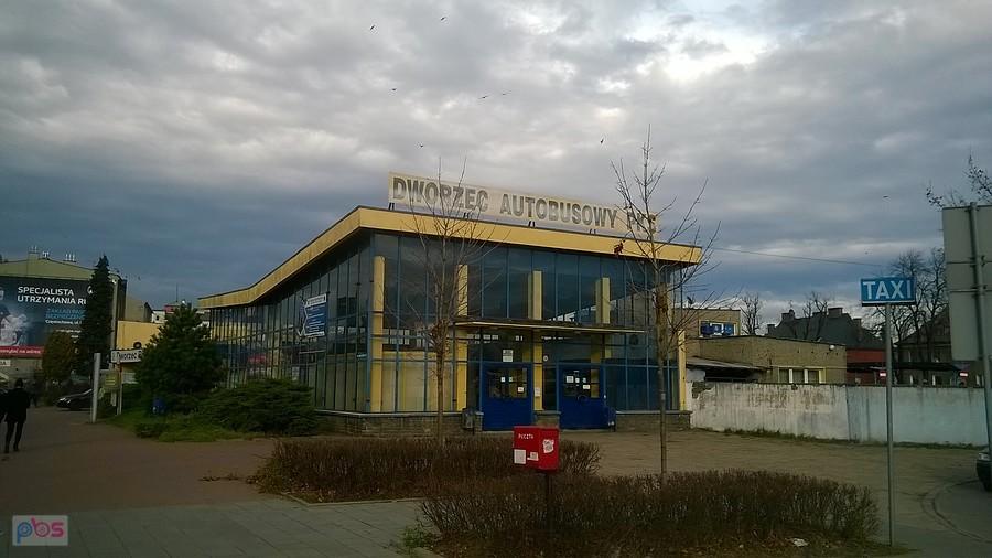 Dworzec PKS z innej strony