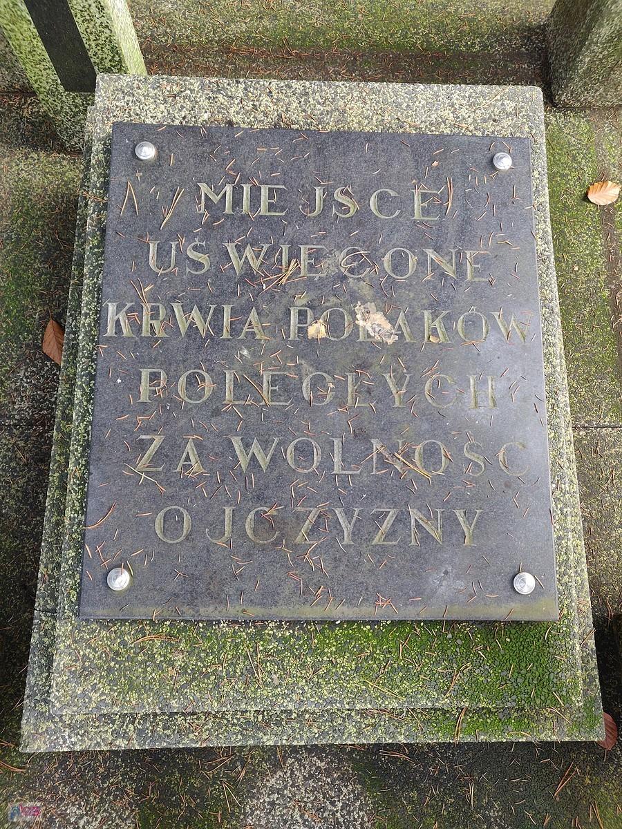 Miejsce Uświęcone Krwią Polaków Poległych Za Wolność Ojczyzny