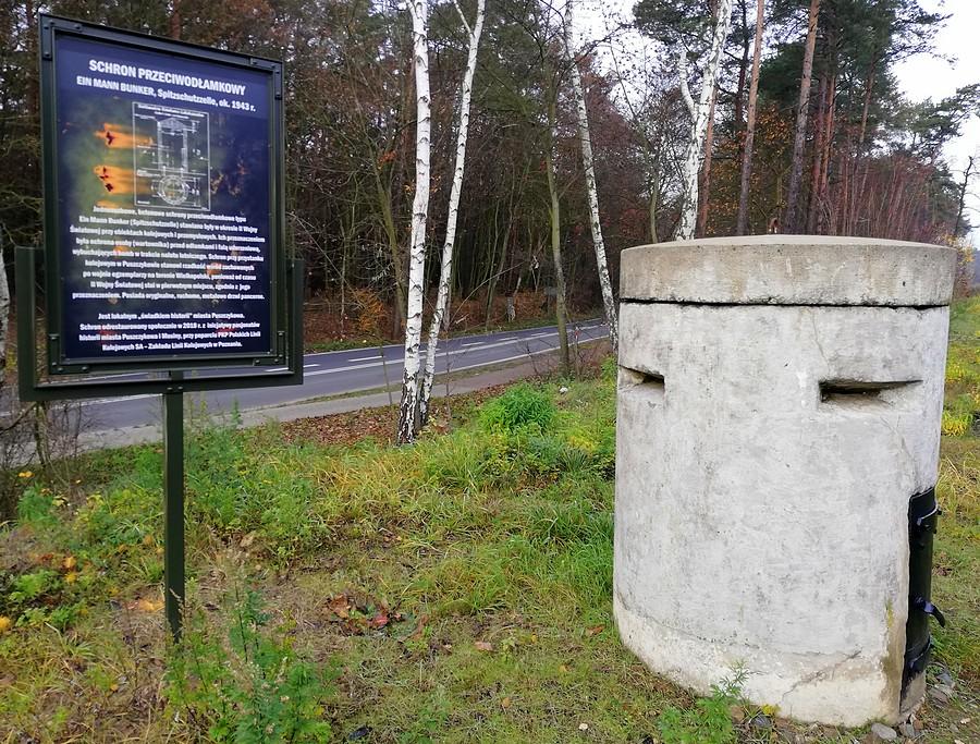 Schron przeciwodłamkowy - Puszczykowo