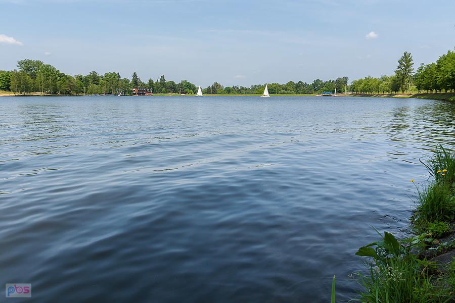 Widok na Jezioro Rejowskie w Skarżysku-Kamiennej