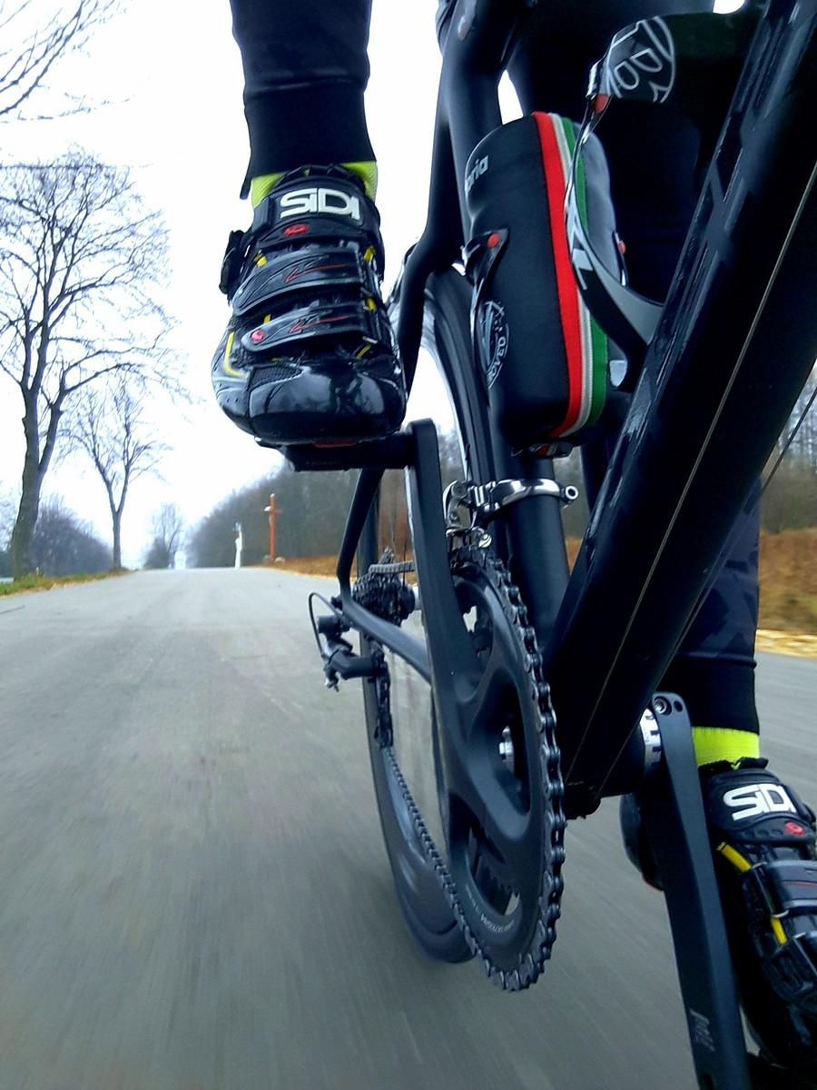 Na rowerostradzie.