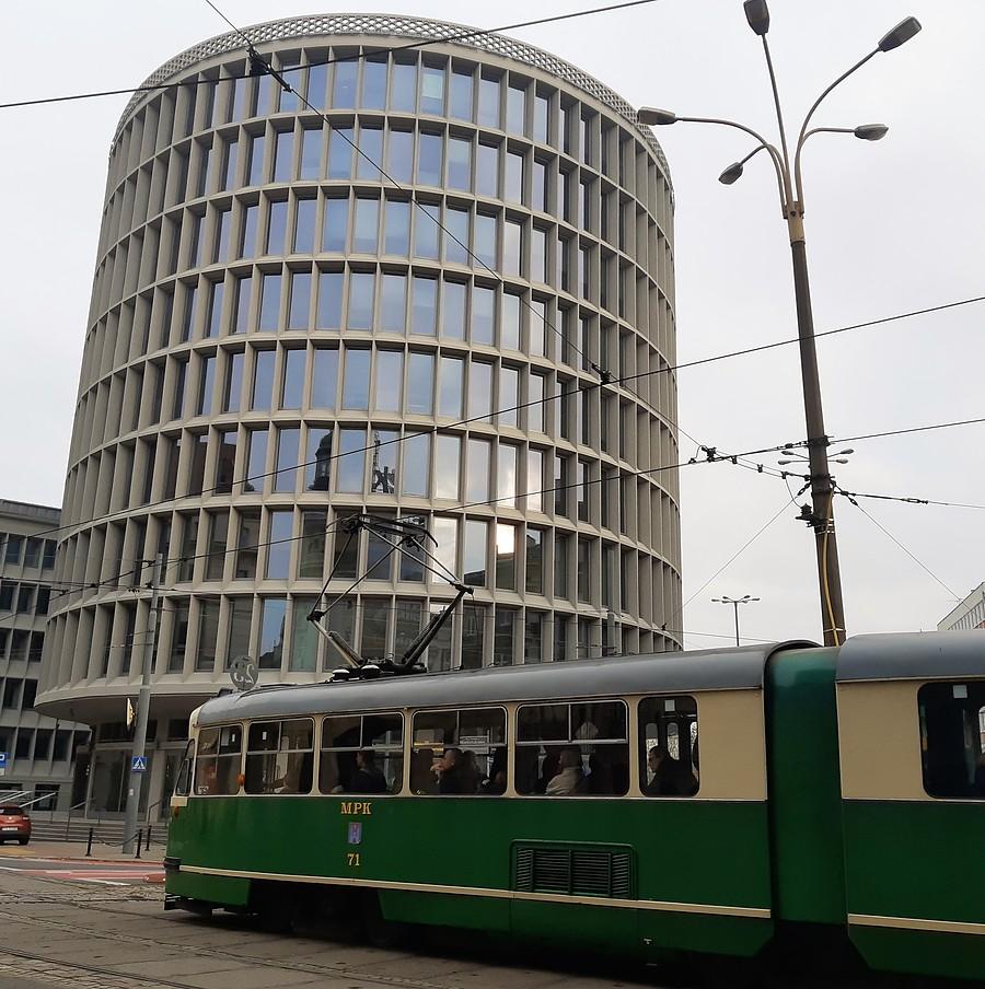 Katarzynkowy tramwaj i Okrąglak - Poznań