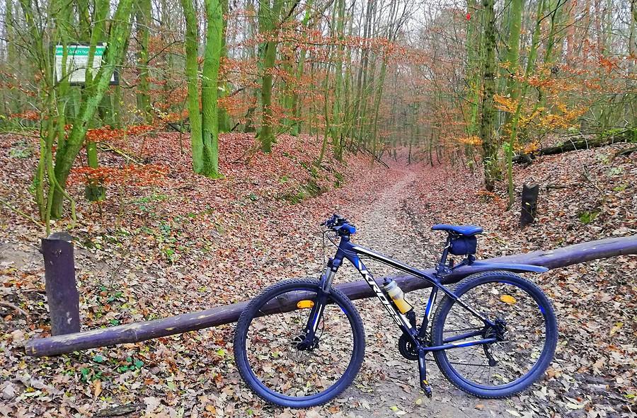 Wjazd w Puszczykowskie Góry - Wielkopolski Park Narodowy