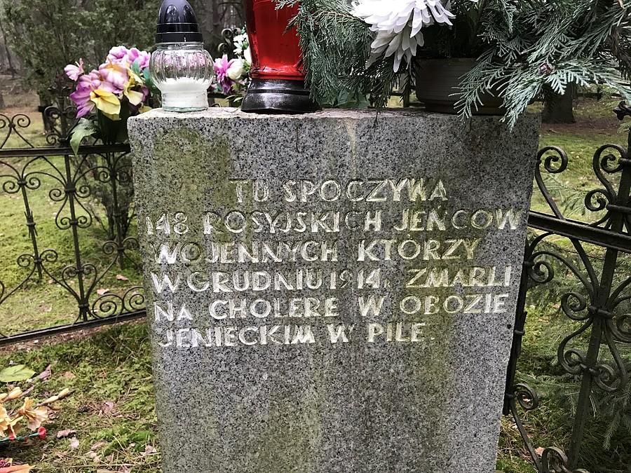miejsce pochówku 148 rosyjskich jeńców wojennych