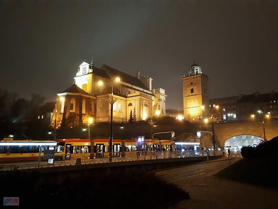 Trasa W-Z i kościół św. Anny