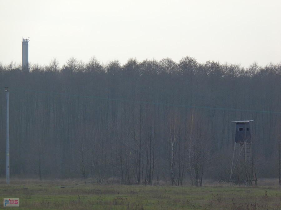 Wieża widoń i ambona myśliwska
