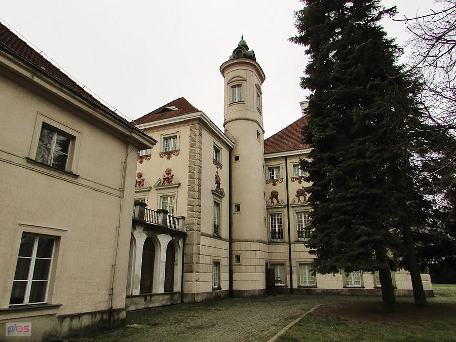Otwock Wielki - wschodnia część pałacu