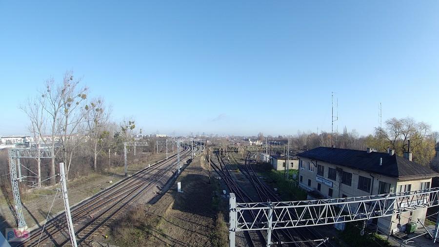 Stacja Odolany i widok na Wolę