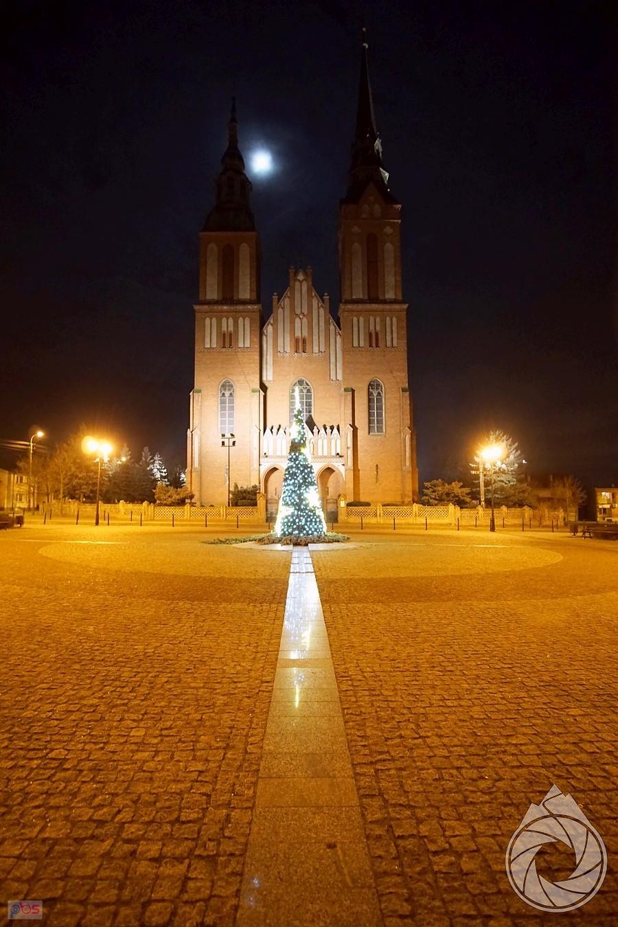 Bielsk już dość świąteczny....jak wszystkie miasteczka po drodze