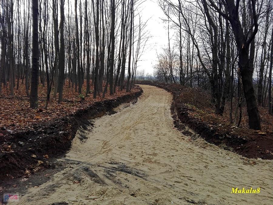 Remont ścieżki z Księżej Góry na kopiec