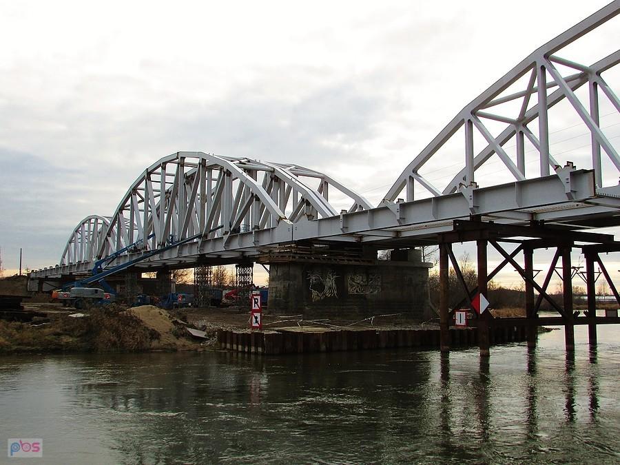 Warka - most nad Pilicą jest remontowany