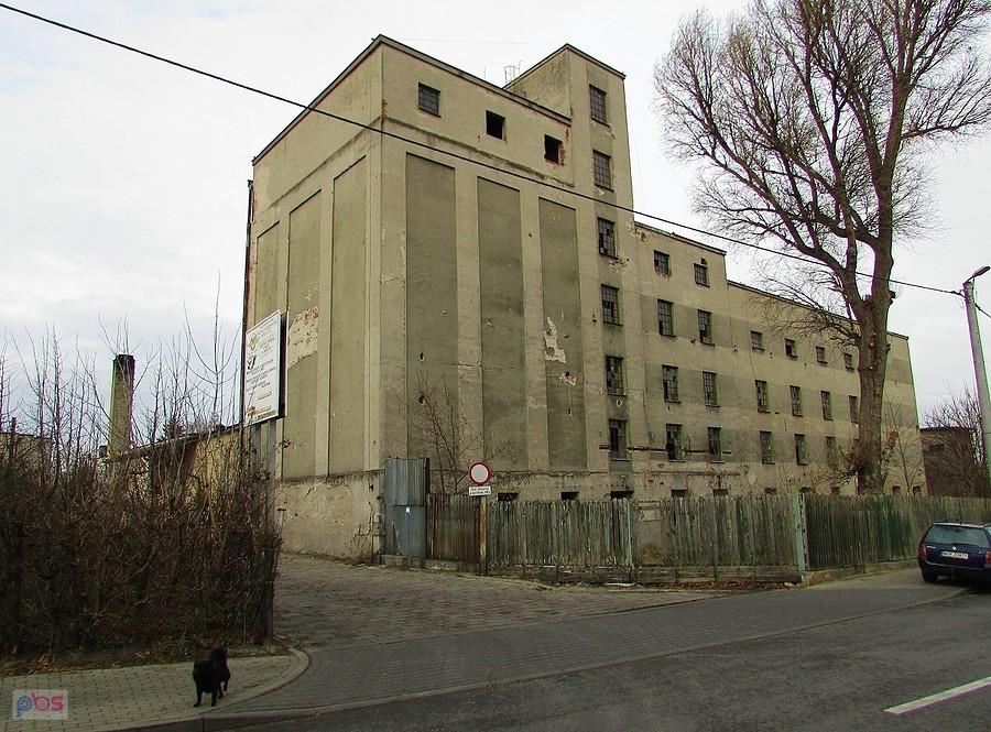 Nieczynny młyn zbożowy w Warce