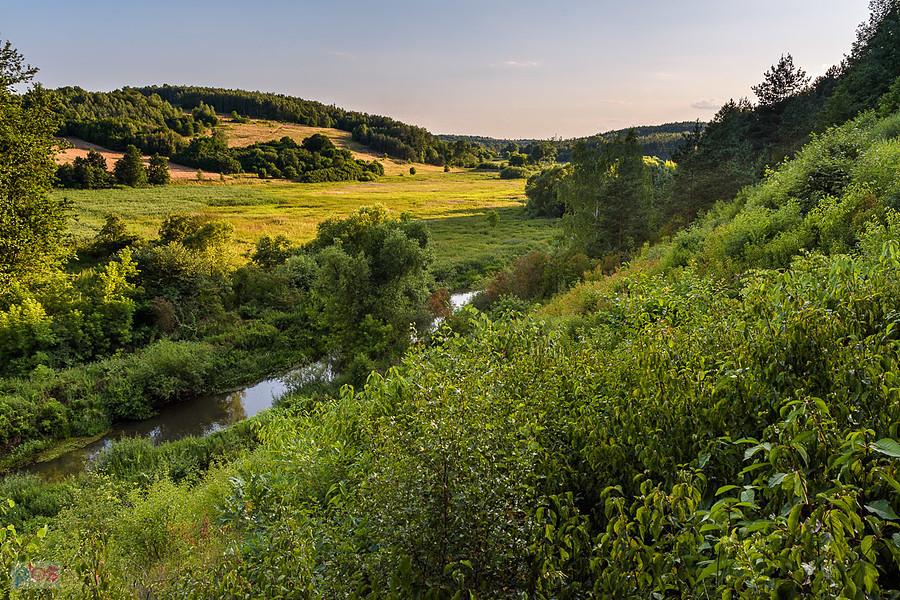 Widok po północnej stronie Warty - Jaskrów