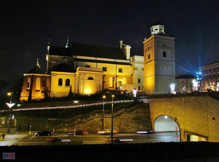 Kościół św. Anny nad wjazdem do tunelu Trasy W-Z