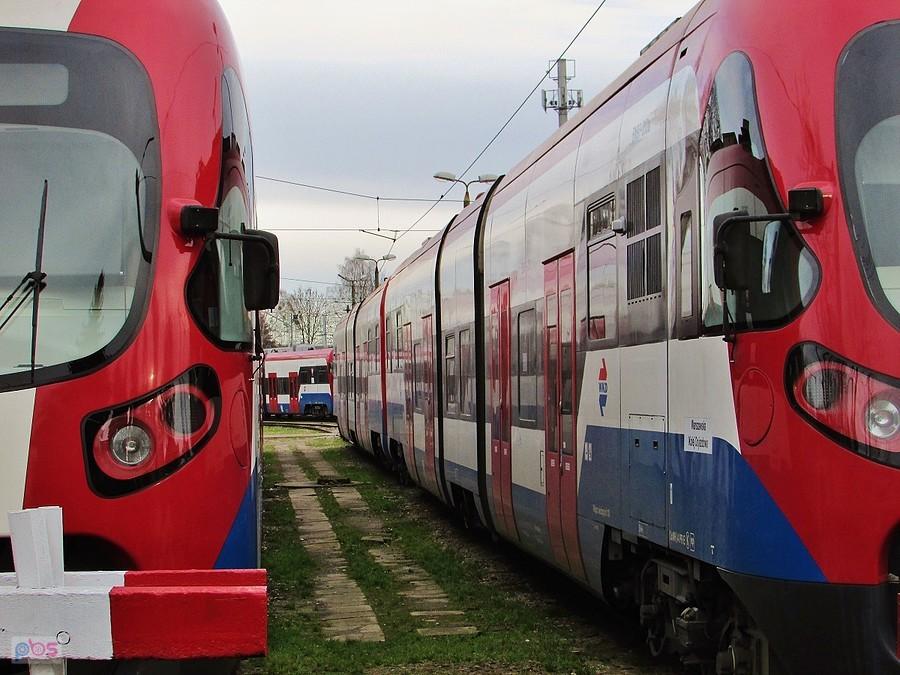 Tabor WKD to w wjekszości Pesa serii EN97